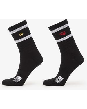 The North Face Everyday Crew Tnf Icons Sock 2-Pack - Black
