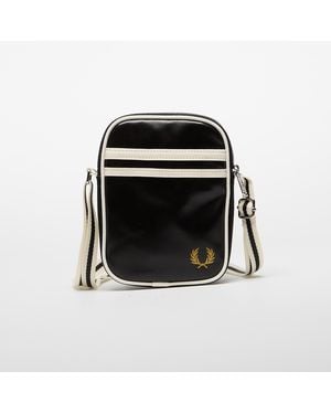 Fred Perry Bag Classic Small Side Bag/ Ecru - Black