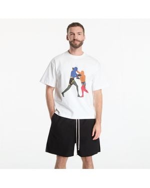 FTSHP T-Shirt Footshop X Oktagon T-Shirt Fighters - Weiß