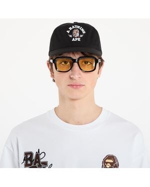 A Bathing Ape Casquette bape® x footshop - scribble ape cap universal - Noir