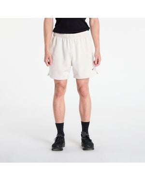 Nike X nocta cardinal fleece shorts lt orewood brn/ team red xl - Bleu
