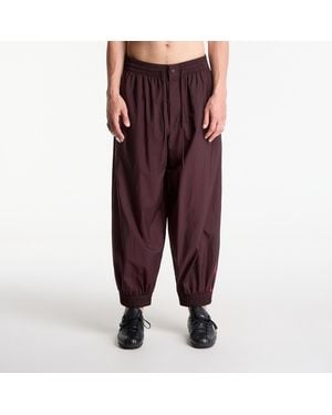 Y-3 Pants Gradient 3 Stripes Nylon Track Tracksuit Bottoms - Red