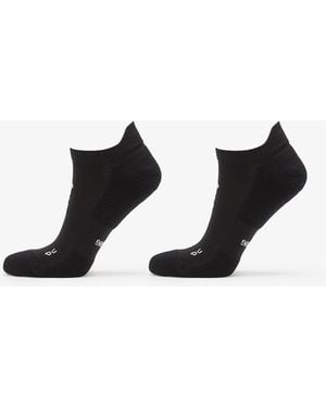On Shoes Core Run Sock Low 2-Pack - Black