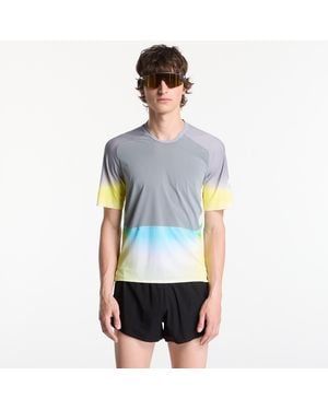Soar Running T-Shirt Soar Trail Top/ Citrus - Blau