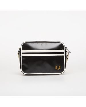 Fred Perry Borsa Classic Mini Shoudler Bag/ Ecru - Nero
