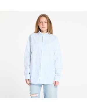 KTZ Shirt New York Yankees Monogram Overshirt - Blue