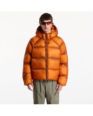 Daily Paper Jacket Raglan Sleeve Dias Puffer Jacket - Orange
