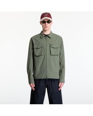 Fred Perry Jacket Ripstop Pocket Overshirt - Green
