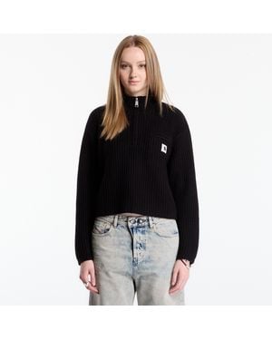 Carhartt Pullover W' Detroit Half Zip Sweater - Schwarz