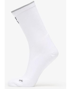On Shoes Socken Elite Run Sock High Hyper - Weiß