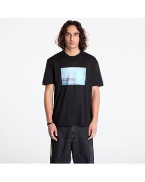 Calvin Klein Maglietta Jeans Basketball Court Graphic Tee - Nero