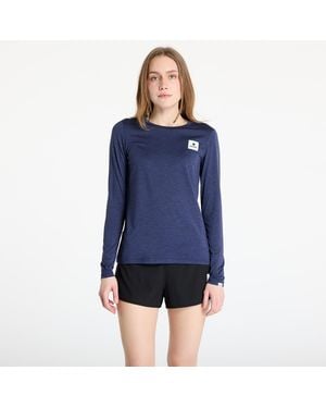 Saysky Maglietta W Clean Pace Long Sleeve T-Shirt - Blu