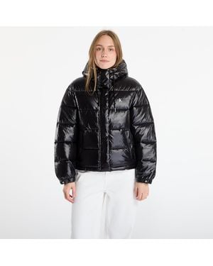 Calvin Klein Jacket Jeans Shine Puffer Jacket - Black