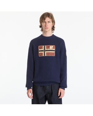 Napapijri Trui Archive Knit Jumper - Blauw