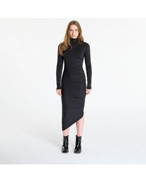 adidas Originals Adidas Ruched Maxi Dress - Black