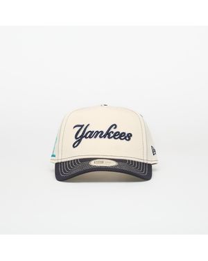 KTZ Mütze 9Forty Aframe City Icon New York Yankees Light Cream - Weiß