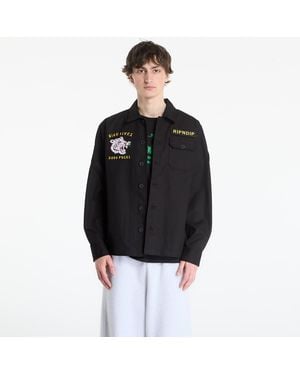 RIPNDIP Jacket Nine Militarty Shirt Jacket - Black