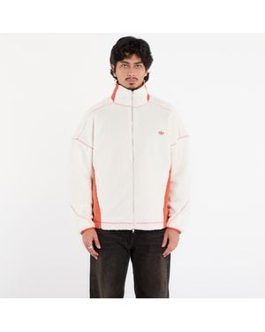 adidas Originals Jacket Adidas La Originals Adams Blvd Fleece Jacket Off - White