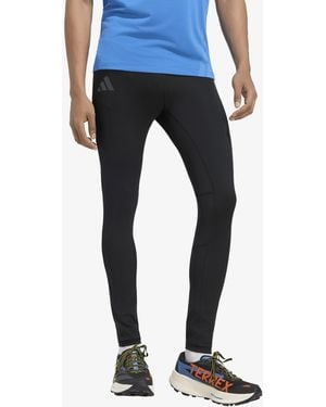 adidas Originals Pants Adidas Terrex Xperior Climacool Trail Running Tights - Blue