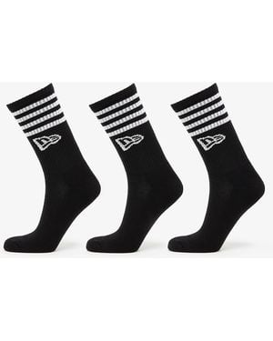 KTZ Stripe Crew 3-Pack - Black