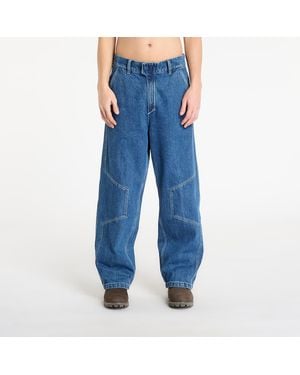 Pleasures Pants Position Baggy Jeans - Blue