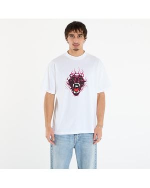 PATTA T-Shirt Fire Panther T-Shirt - White