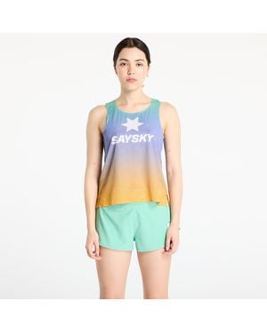 Saysky Tank Top W Drip Dye Flow Air Singlet - Blue