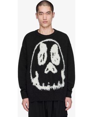 Y-3 Trui Chito Graphic Knitted Sweater - Zwart