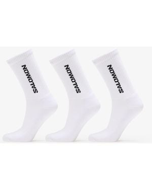 Salomon Socken Everyday Crew Socks 3-Pack - Weiß