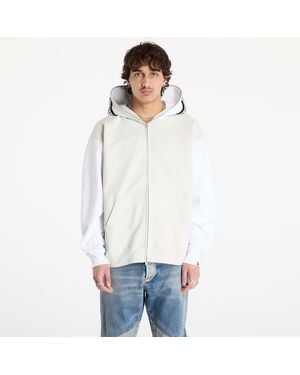 A Bathing Ape Sweatshirt Shark Full Zip Hoodie 1 - White