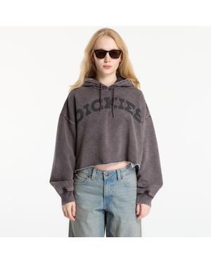 Dickies Sweatshirt Hollywood Cropped Hoodie - Grijs