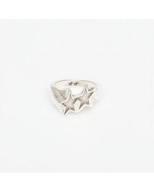 Twojeys Ring Tilted Icon Ring - Weiß