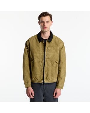 Vans Giacca Nico Chore Canvas Jacket Oive - Verde