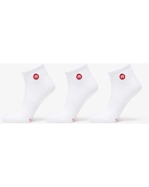 FTSHP Socken Footshop Ankle Socks 3-Pack - Weiß