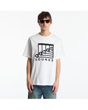 KENZO T-Shirt Gots Sounds Classic T-Shirt - Wit