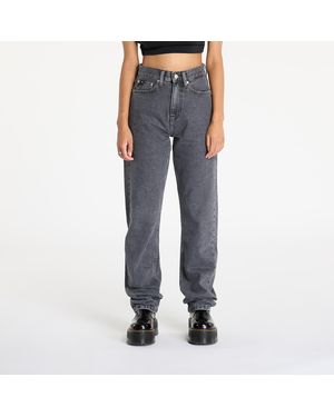 Calvin Klein Spijkerbroek Jeans High Rise Straight Jeans - Blauw