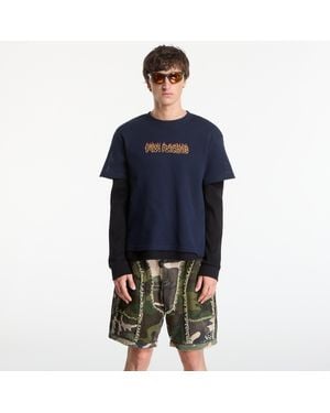 FOX LAB T-Shirt Fox Double Layer Ls Top - Blue