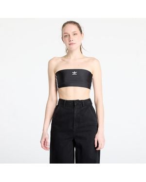 adidas Originals 3-Stripes Bandeau Top - Black