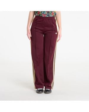 adidas Originals Pants Adidas Firebird Loose Track Tracksuit Bottoms - Red