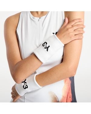 Y-3 Tennis Large Wristband - White