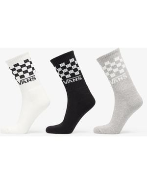 Vans Classic Check Crew 3-Pack - Mehrfarbig