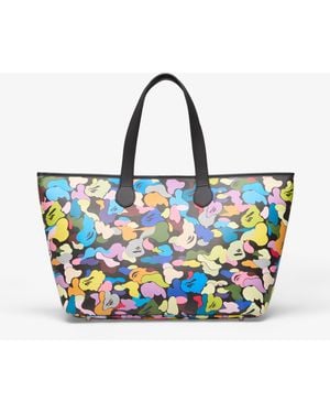 A Bathing Ape Tasche Multi Camo Tote Bag - Blau