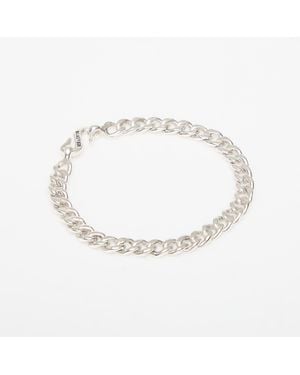MAPLE Braccialetto Cuban Link Bracelet 5Mm - Metallizzato