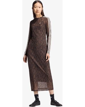 adidas long sleeve maxi dress adidas Techfit Maxi Dress - Black