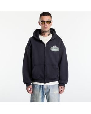 Rhude Sweatshirt Desert Crest Zip-Up Hoodie Vintage - Blauw