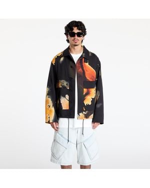 Y-3 Jas Aop Sport Uniform Coach Jacket - Wit