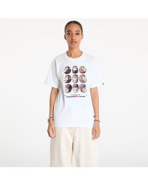 A Bathing Ape Maglietta Polygon Ape Head Tee - Bianco