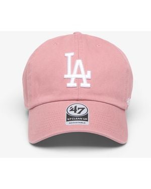 '47 Mütze Mlb Clean Up Los Angeles Dodgers Cap - Pink
