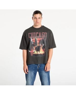 KTZ Maglietta Nba Washed Graphic Chicago Bulls - Nero