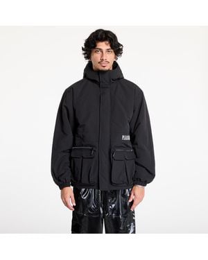 Pleasures Giacca Run Hooded Jacket - Nero